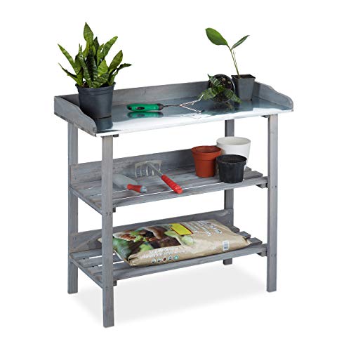 Habau 3106 Gartentisch mit Unterschrank Pflanztischkaufen